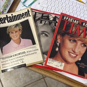 Princess Diana Magazine Trio